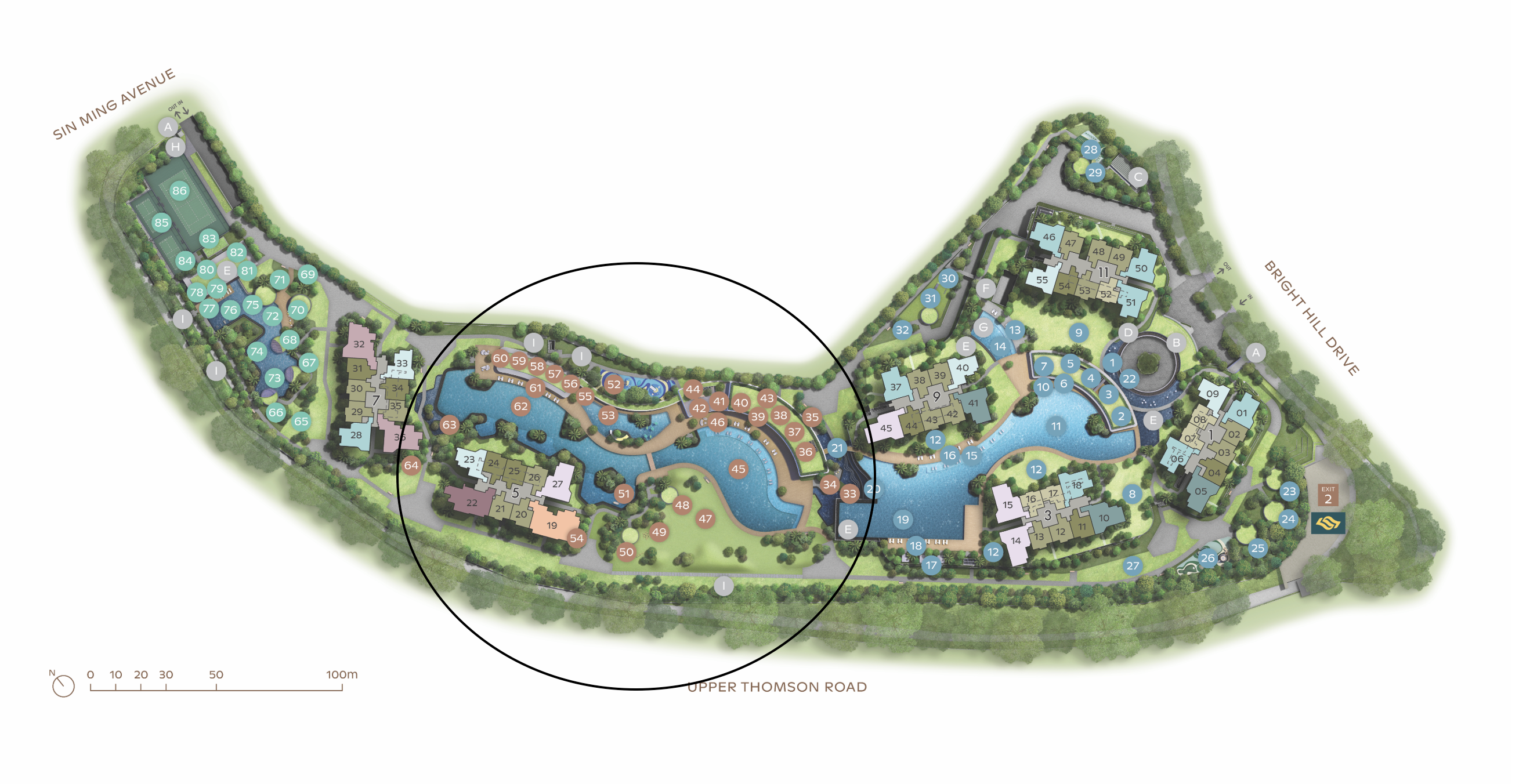 Thomson Reserve Zone 2: Grand Clubhouse Plan